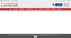 Desktop Screenshot of lamcar.it